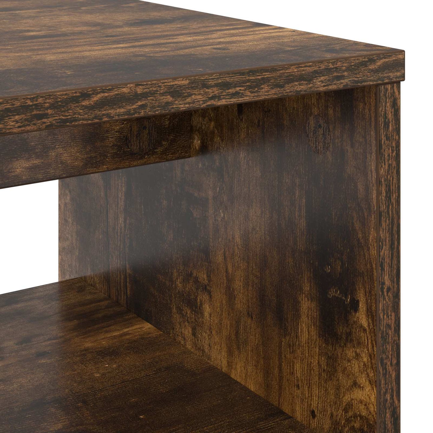 Mobile TV Rovere fumé 100 x 35 x 40 cm Legno multistrato - homemem39