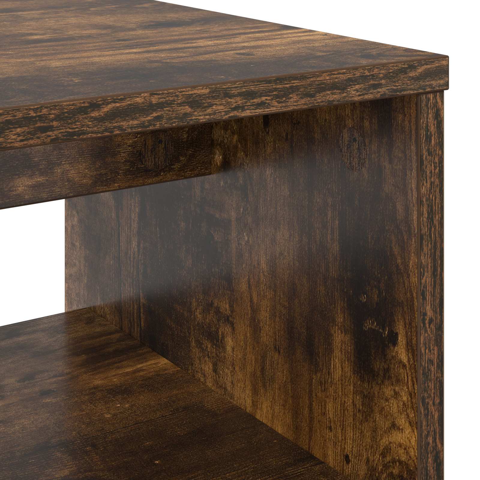 Mobile TV Rovere fumé 100 x 35 x 40 cm Legno multistrato - homemem39