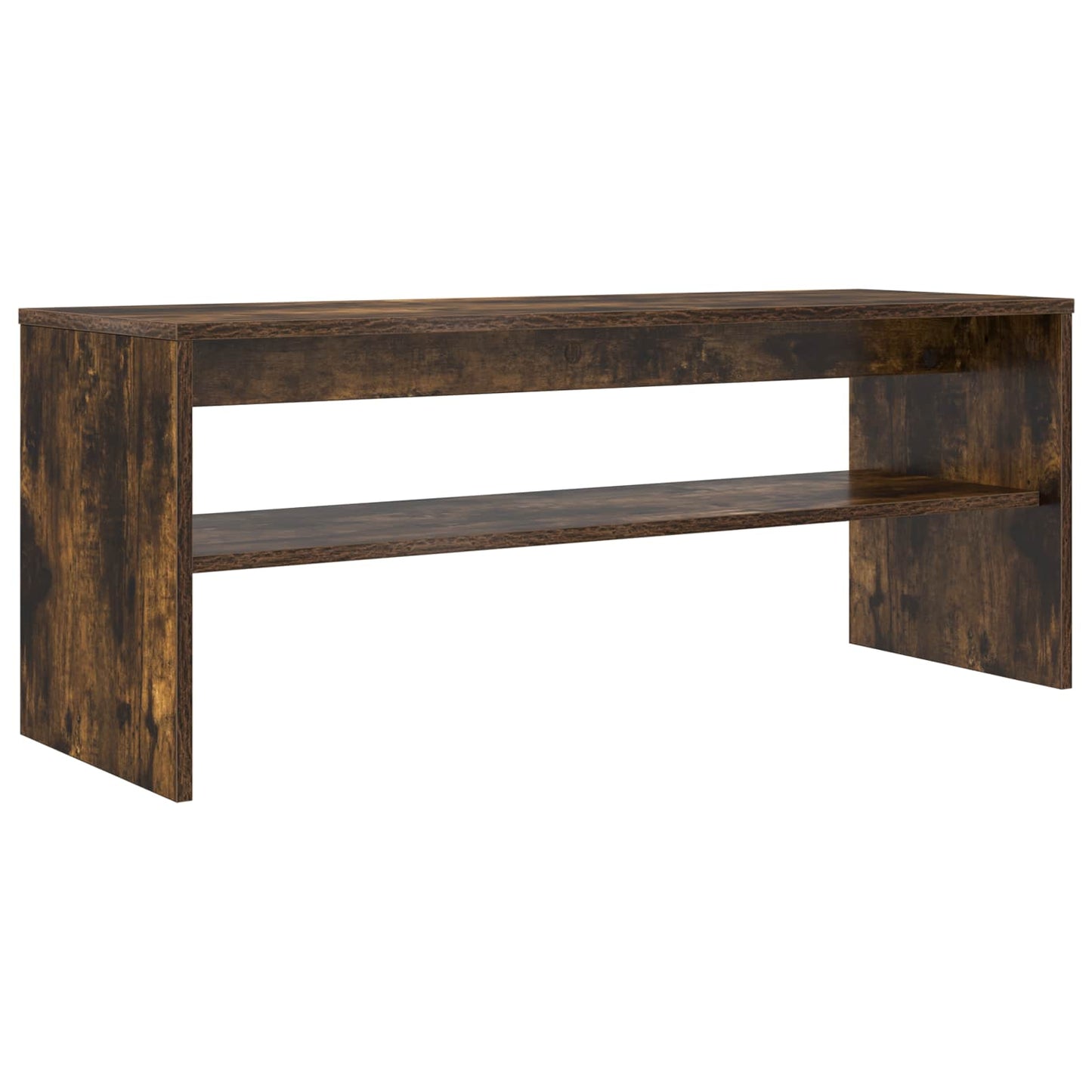 Mobile TV Rovere fumé 100 x 35 x 40 cm Legno multistrato - homemem39