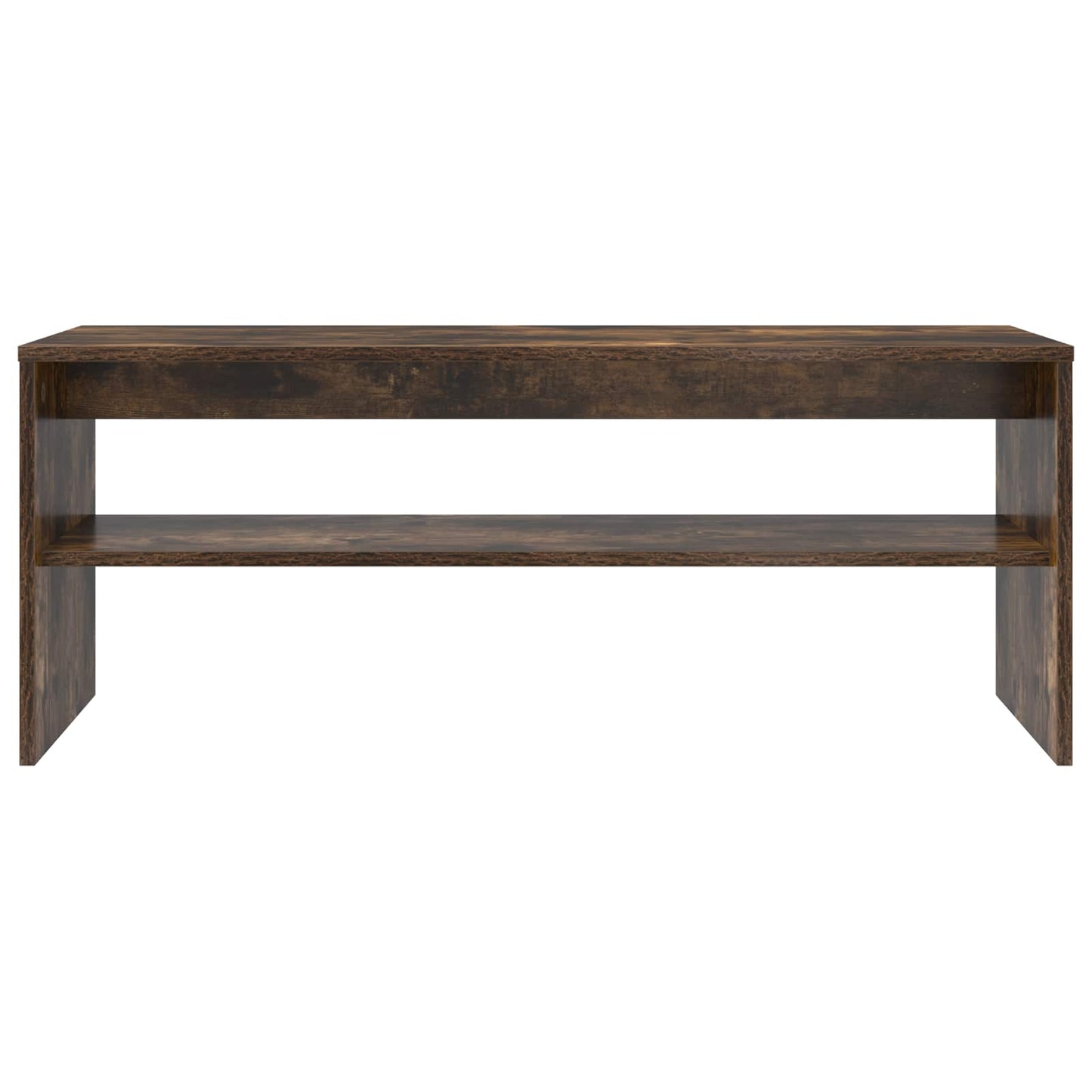 Mobile TV Rovere fumé 100 x 35 x 40 cm Legno multistrato - homemem39