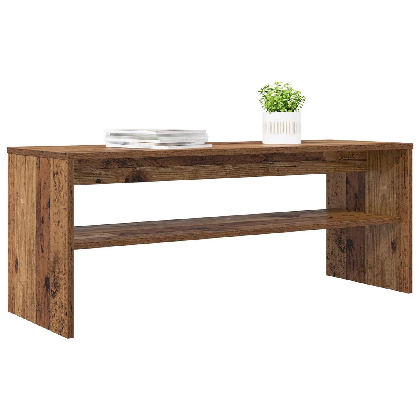 Mobile TV Legno vecchio 100 x 35 x 40 cm Legno multistrato - homemem39