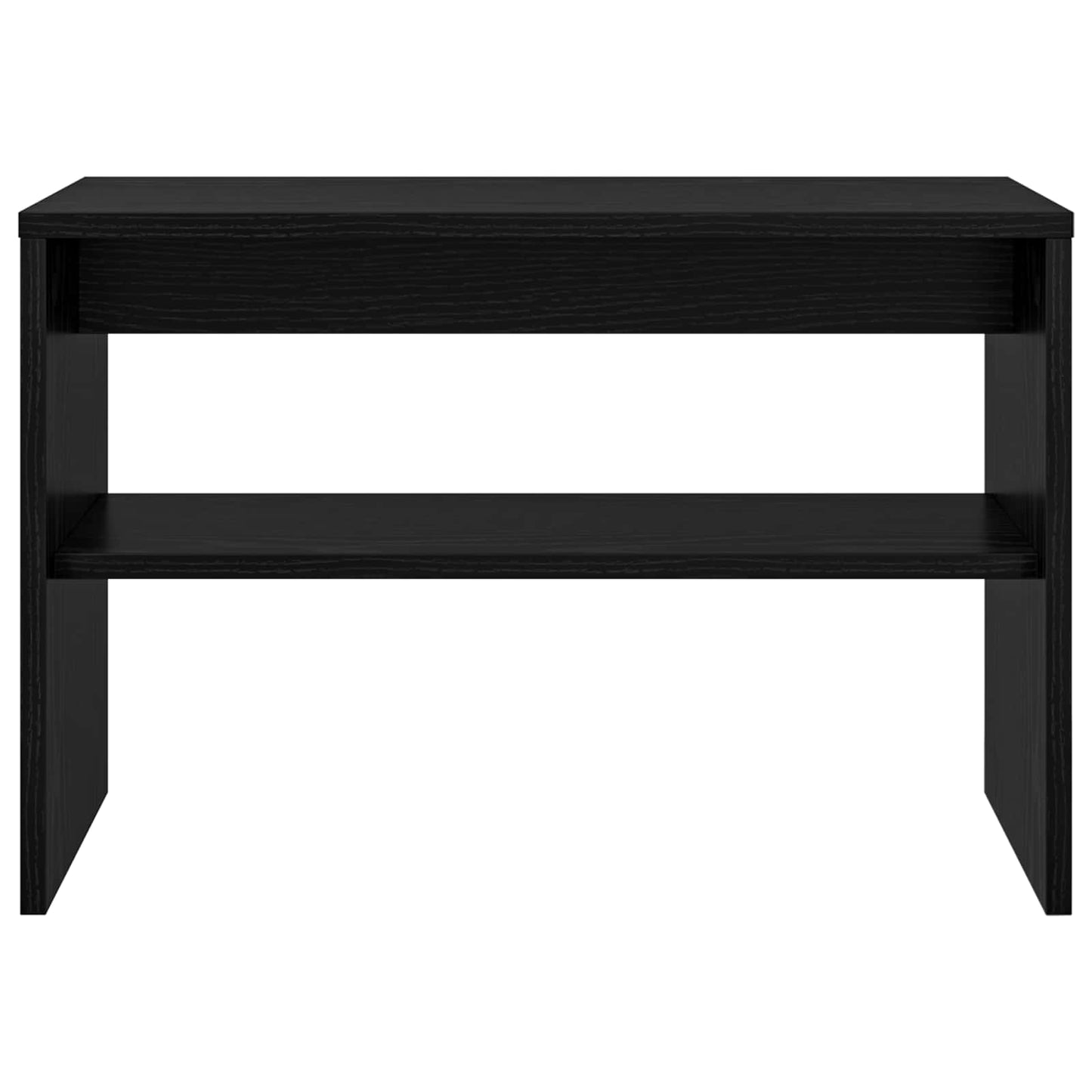 Mobile TV Rovere Nero 60 x 30 x 40 cm Legno multistrato - homemem39