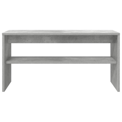 Mobile TV Grigio cemento 80 x 30 x 40 cm Legno multistrato - homemem39