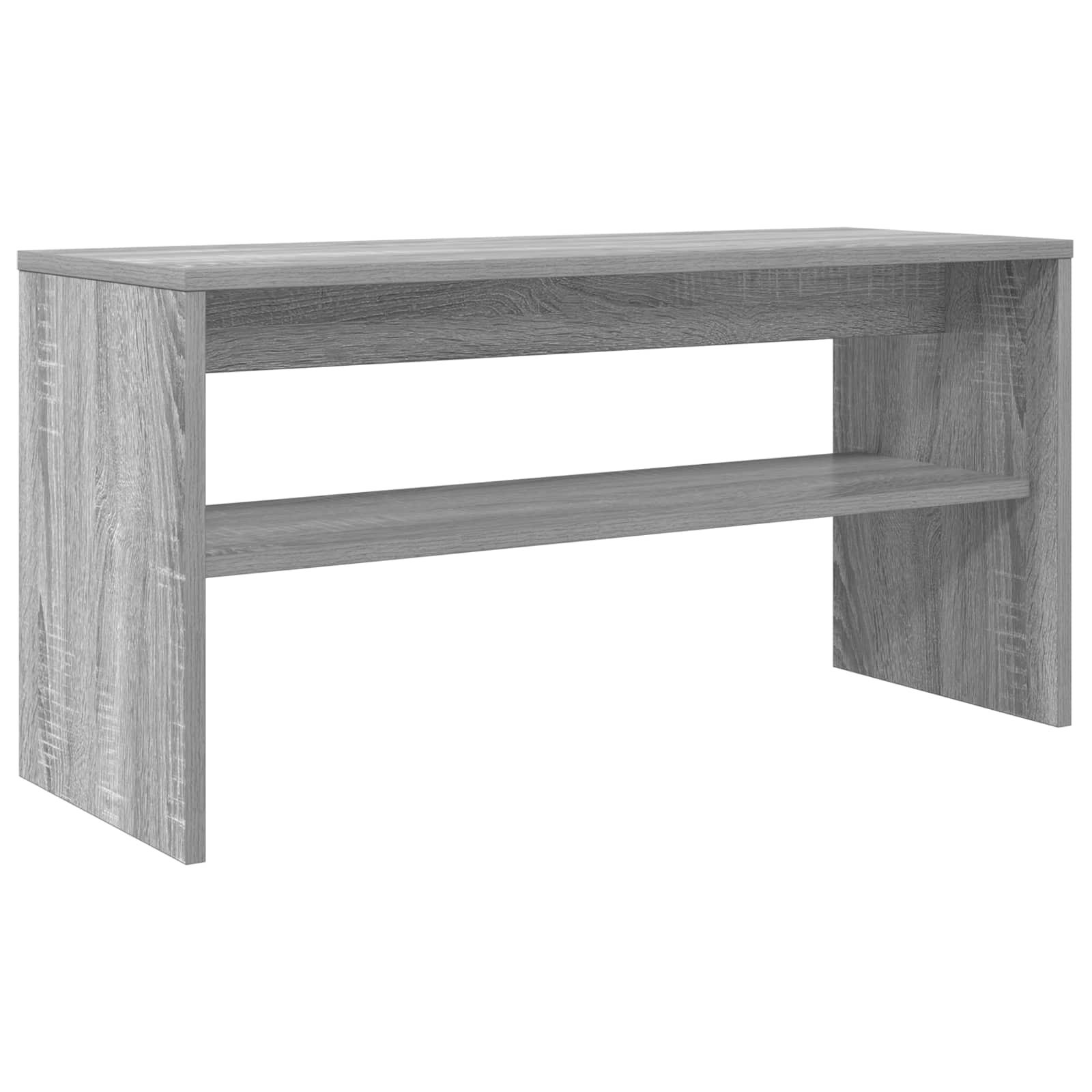 Mobile TV Grigio Sonoma 80 x 30 x 40 cm Legno multistrato - homemem39