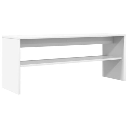 Mobile TV Bianco 100 x 30 x 40 cm Legno multistrato - homemem39