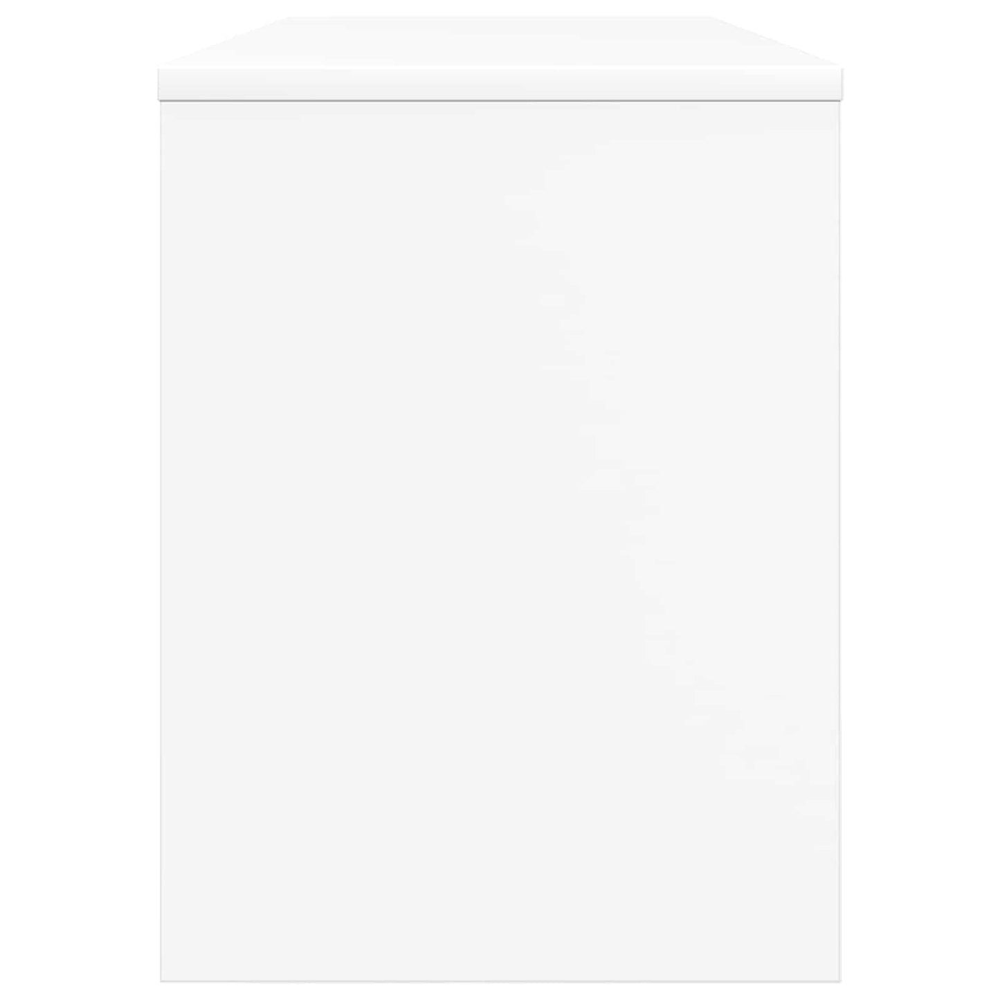 Mobile TV Bianco 100 x 30 x 40 cm Legno multistrato - homemem39