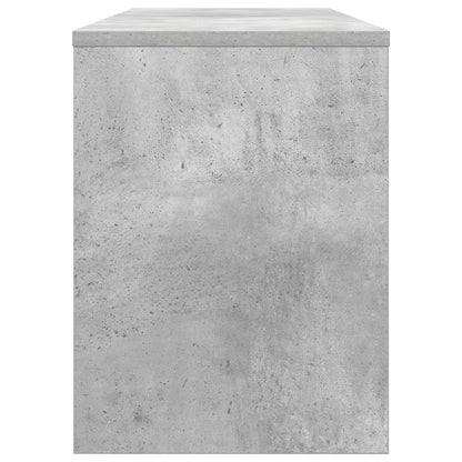 Mobile TV Grigio cemento 100 x 30 x 40 cm Legno multistrato - homemem39