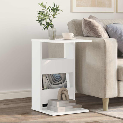 Tavolo laterale Bianco 40 x 35 x 60,5 cm Legno multistrato | homemem39