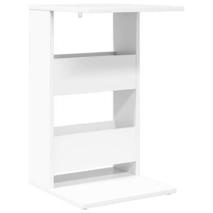 Tavolo laterale Bianco 40 x 35 x 60,5 cm Legno multistrato | homemem39