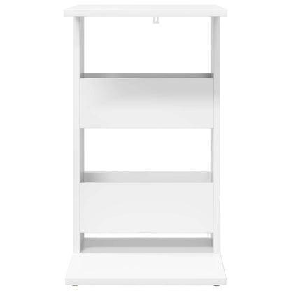 Tavolo laterale Bianco 40 x 35 x 60,5 cm Legno multistrato | homemem39