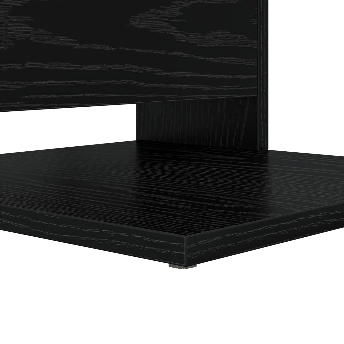 Tavolo laterale Rovere Nero 40 x 35 x 60,5 cm Legno multistrato | homemem39