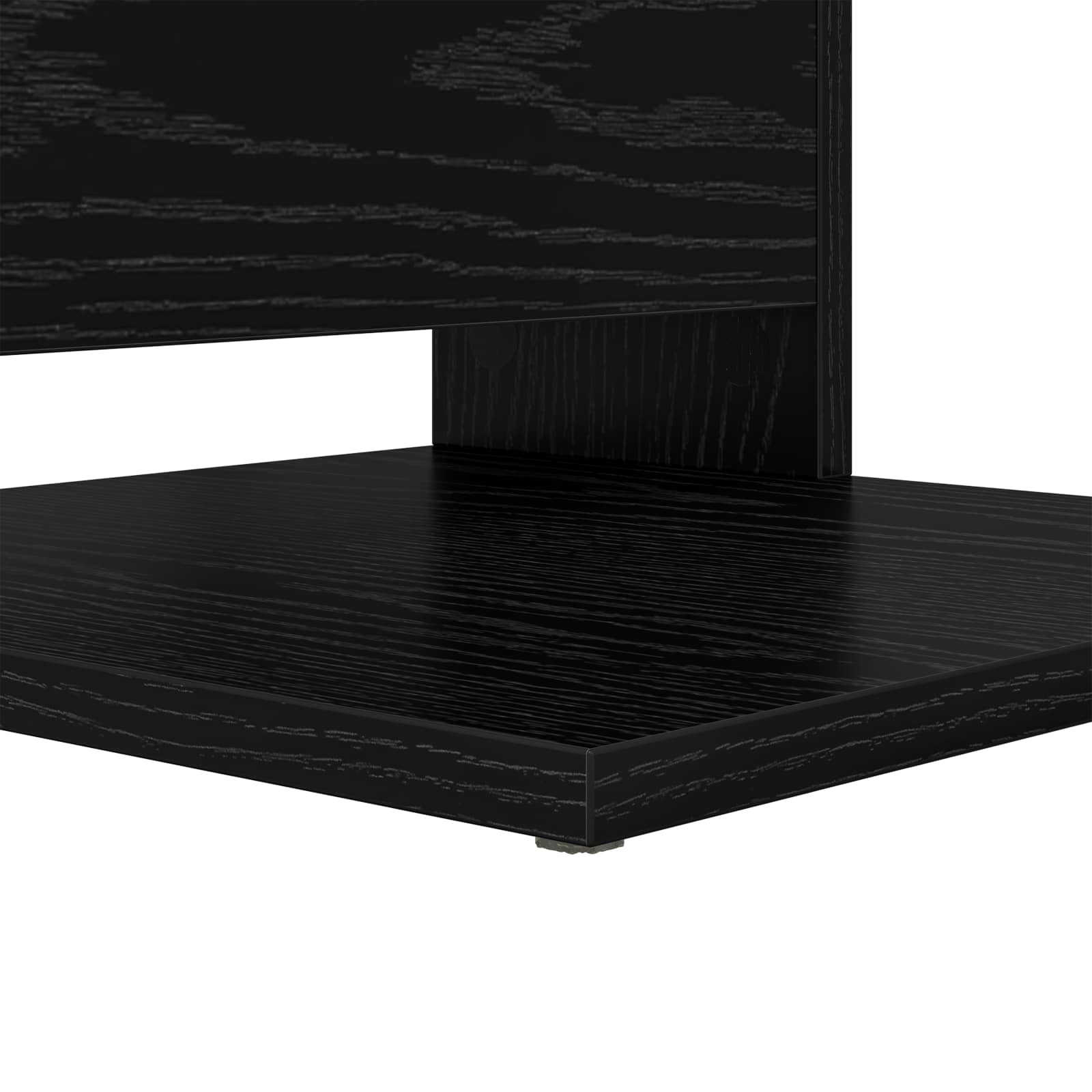 Tavolo laterale Rovere Nero 40 x 35 x 60,5 cm Legno multistrato | homemem39