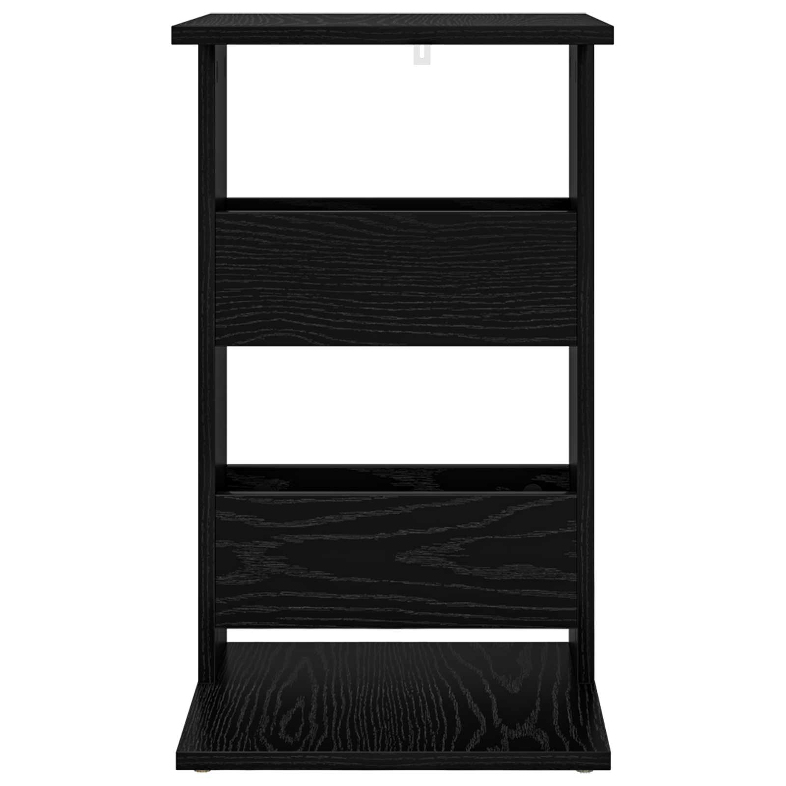 Tavolo laterale Rovere Nero 40 x 35 x 60,5 cm Legno multistrato | homemem39