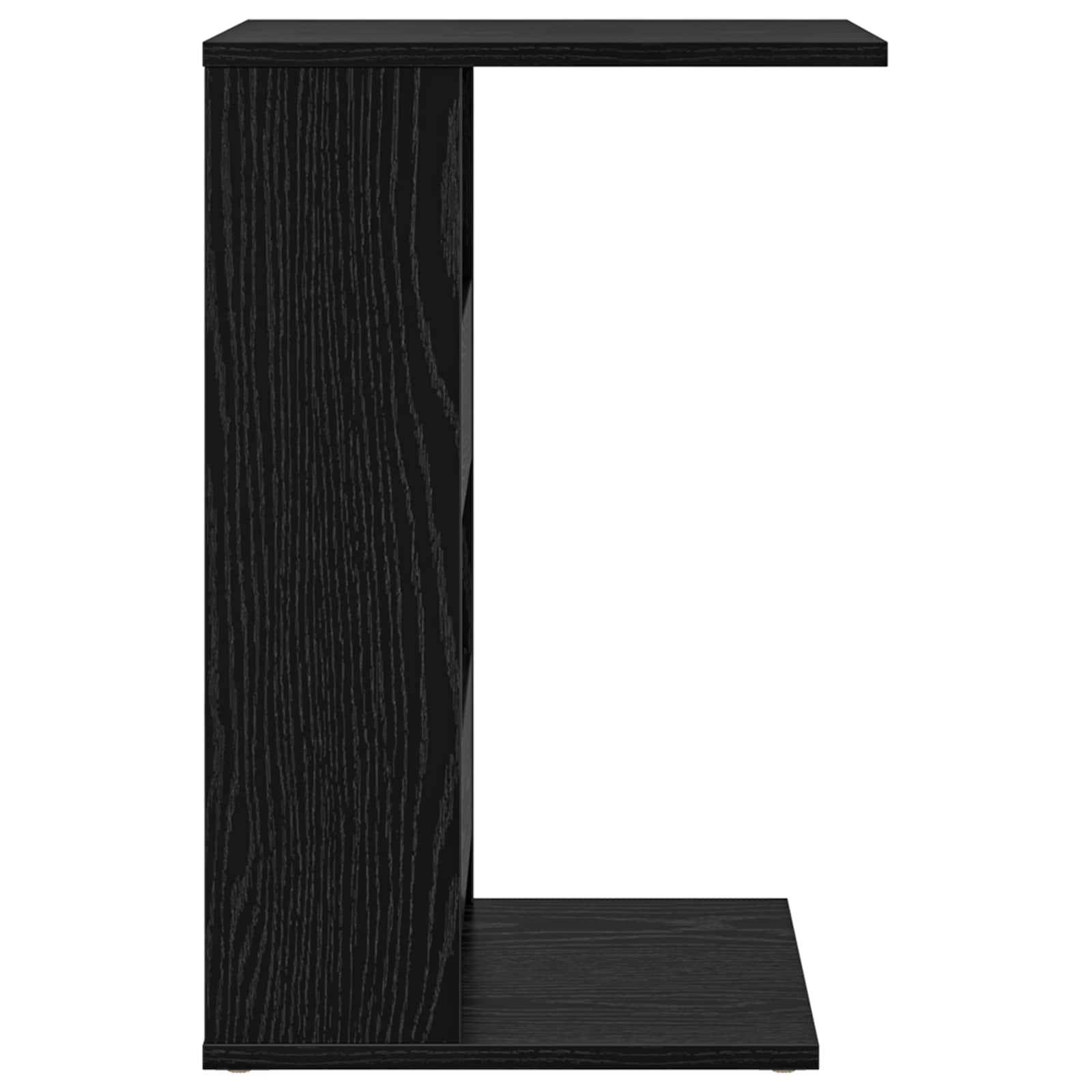 Tavolo laterale Rovere Nero 40 x 35 x 60,5 cm Legno multistrato | homemem39