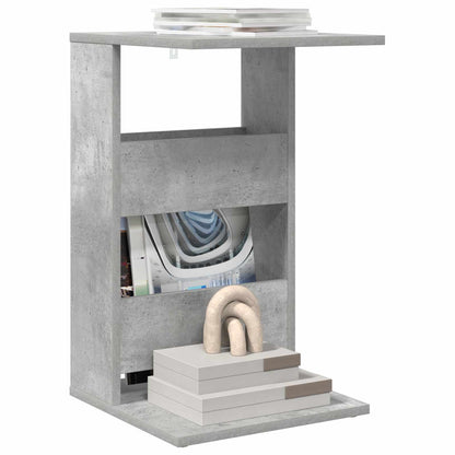 Tavolo laterale Grigio cemento 40 x 35 x 60,5 cm - homemem39