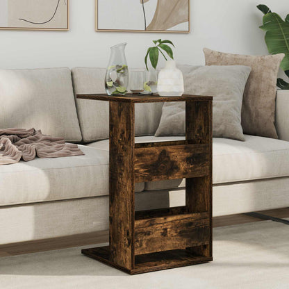 Tavolo laterale Rovere fumé 40 x 35 x 60,5 cm Legno multistrato | homemem39