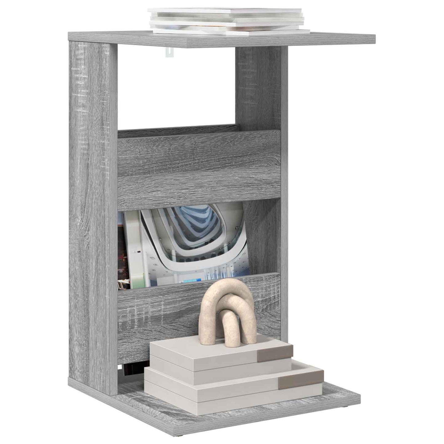 Tavolo laterale Grigio Sonoma 40 x 35 x 60,5 cm - homemem39