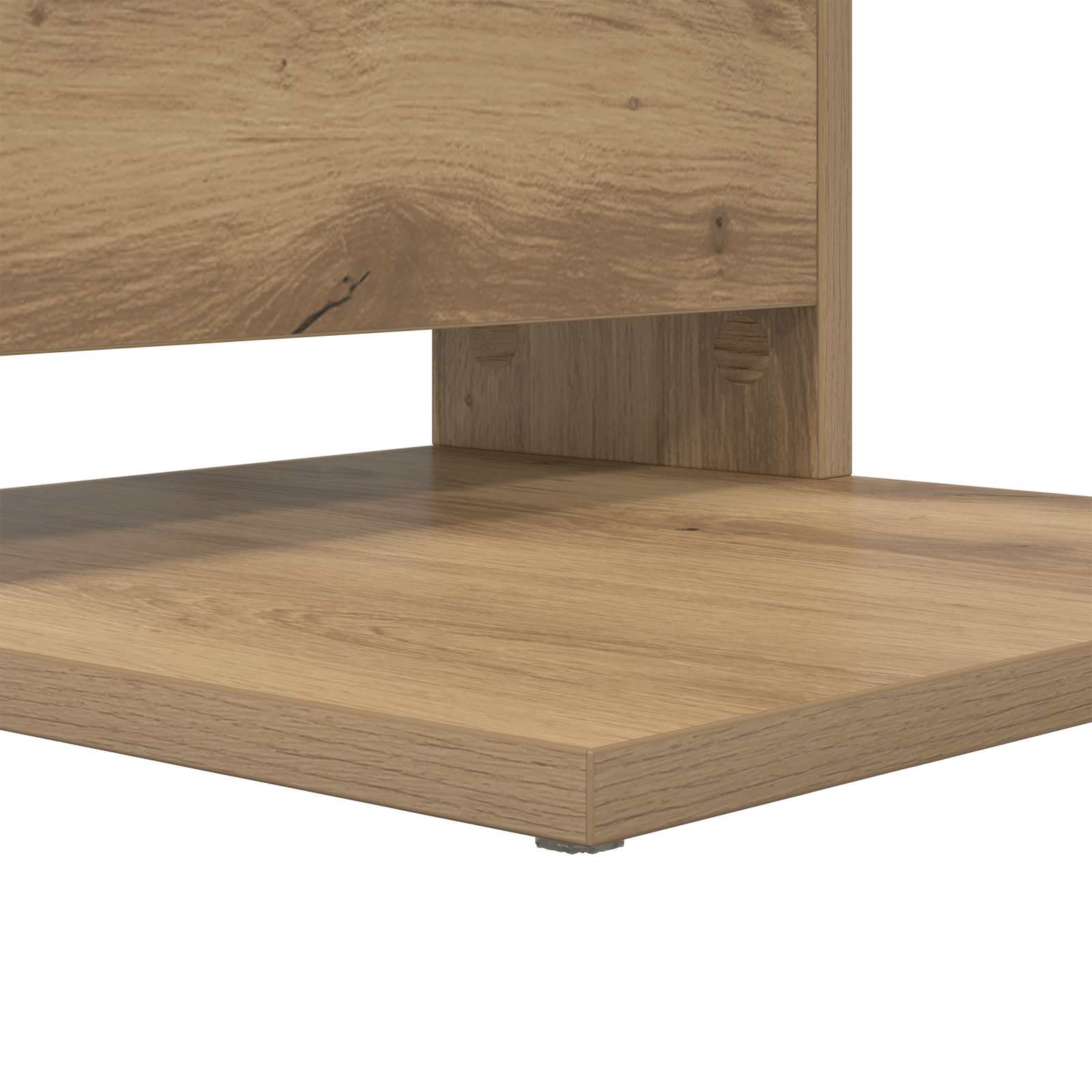 Tavolo laterale Rovere artigianale 40 x 35 x 60,5 cm | homemem39