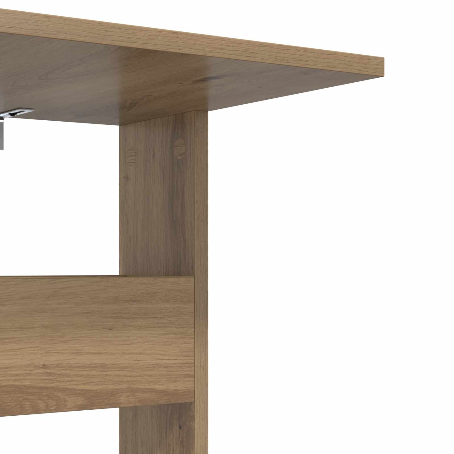 Tavolo laterale Rovere artigianale 40 x 35 x 60,5 cm | homemem39