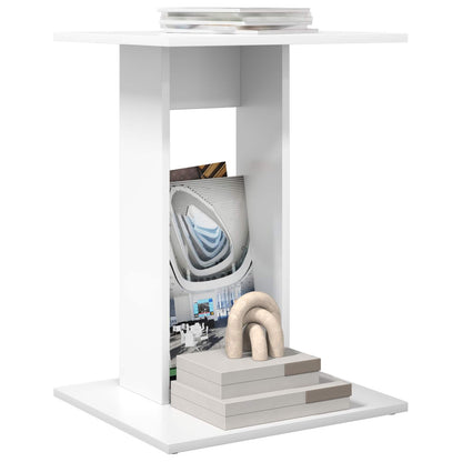 Tavolo laterale Bianco 45 x 40 x 62,5 cm Legno multistrato | homemem39