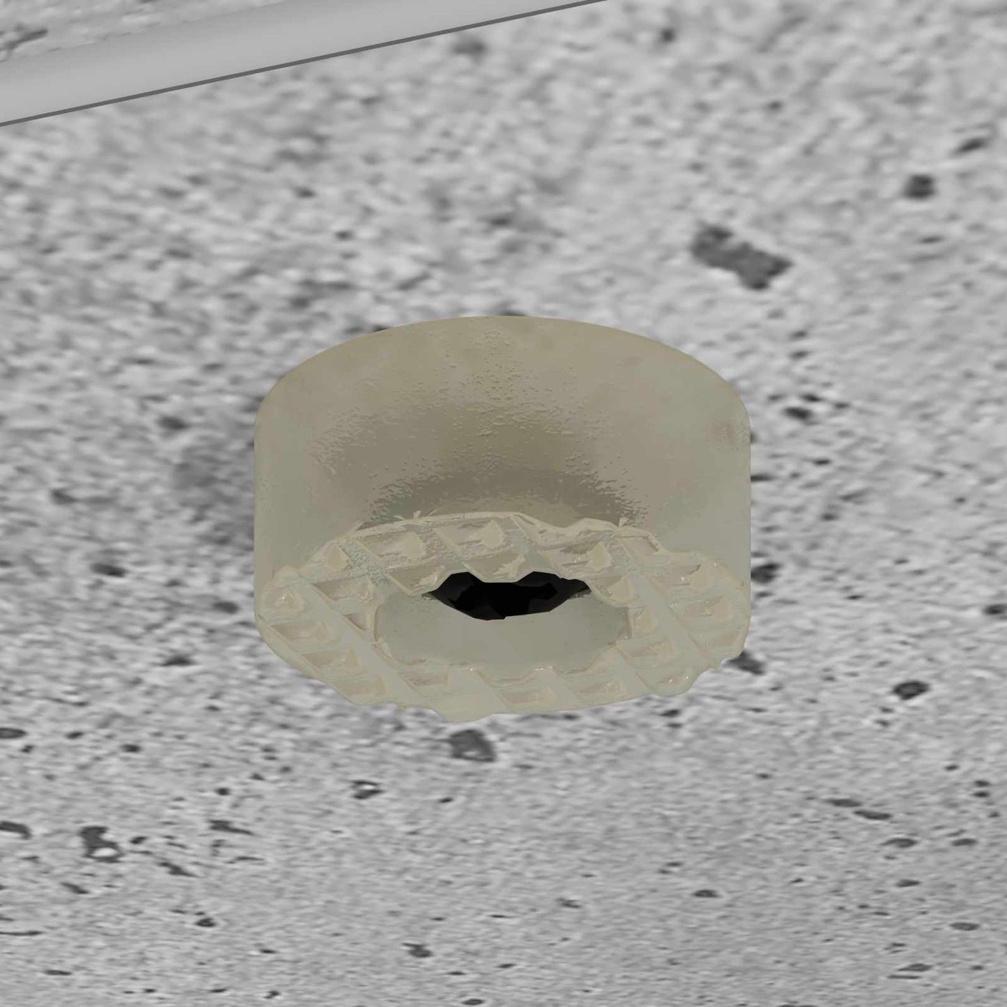 Tavolo laterale Grigio cemento 45 x 40 x 62,5 cm - homemem39