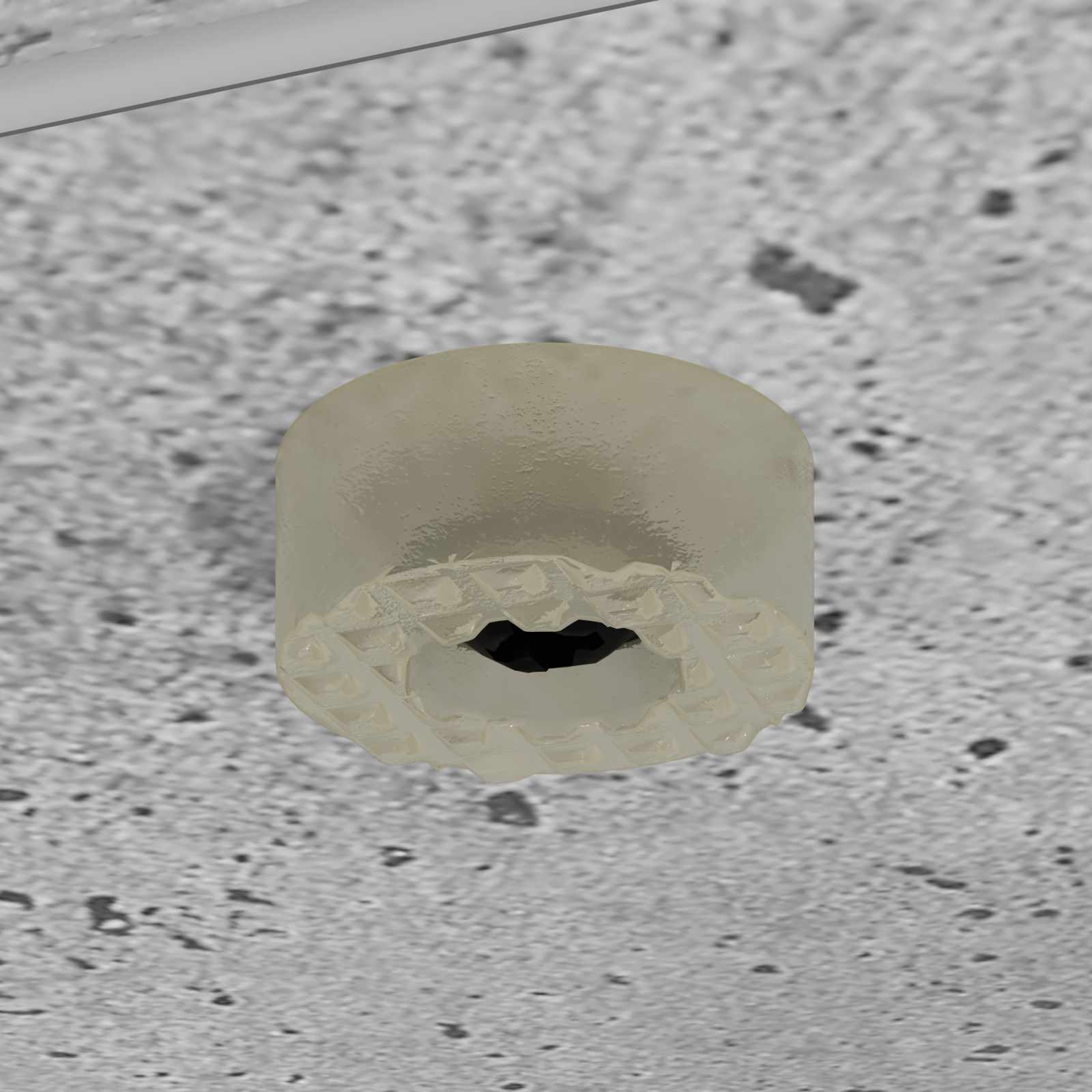 Tavolo laterale Grigio cemento 45 x 40 x 62,5 cm - homemem39