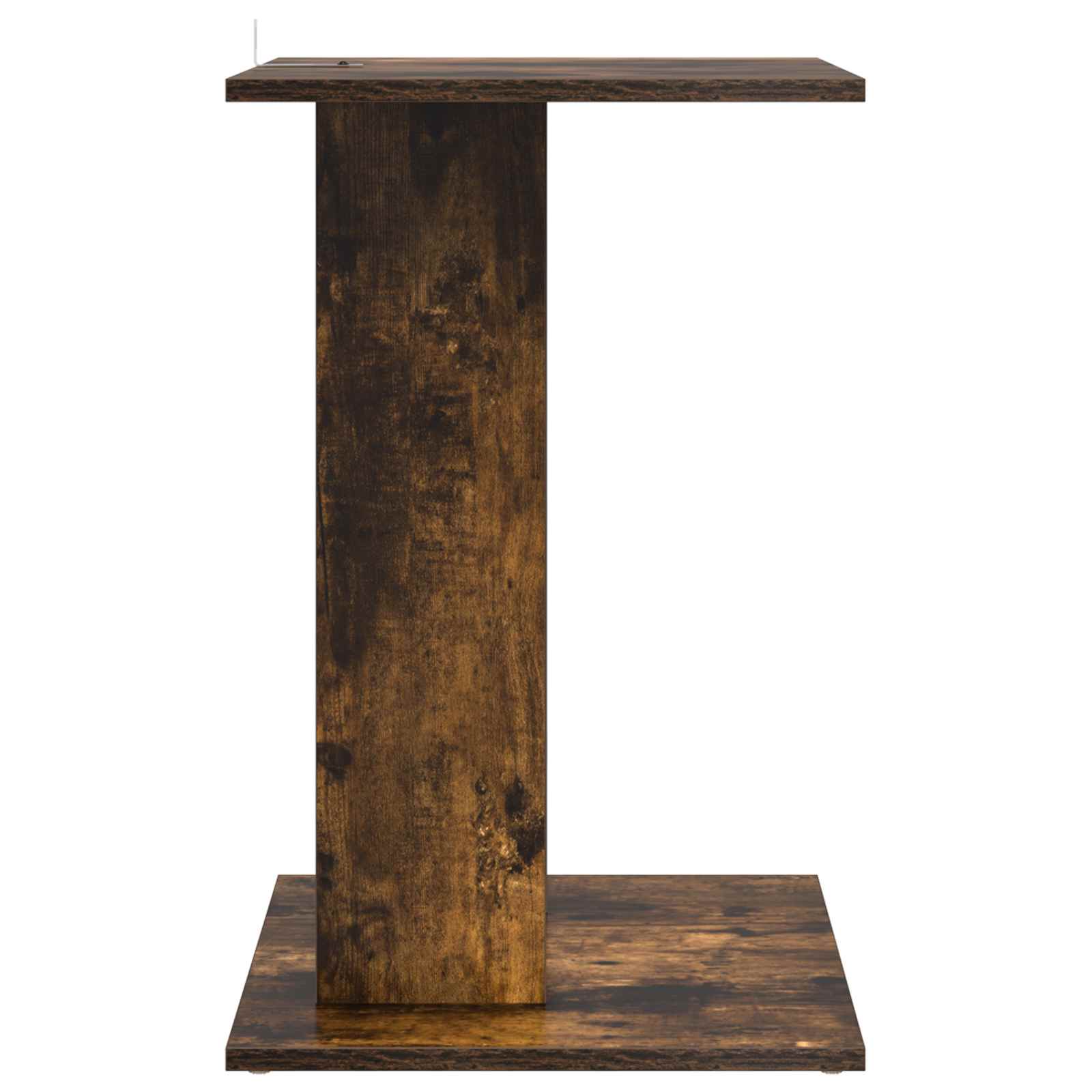 Tavolo laterale Rovere fumé 45 x 40 x 62,5 cm Legno multistrato | homemem39