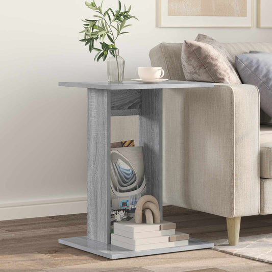 Tavolo laterale Grigio Sonoma 45 x 40 x 62,5 cm | homemem39