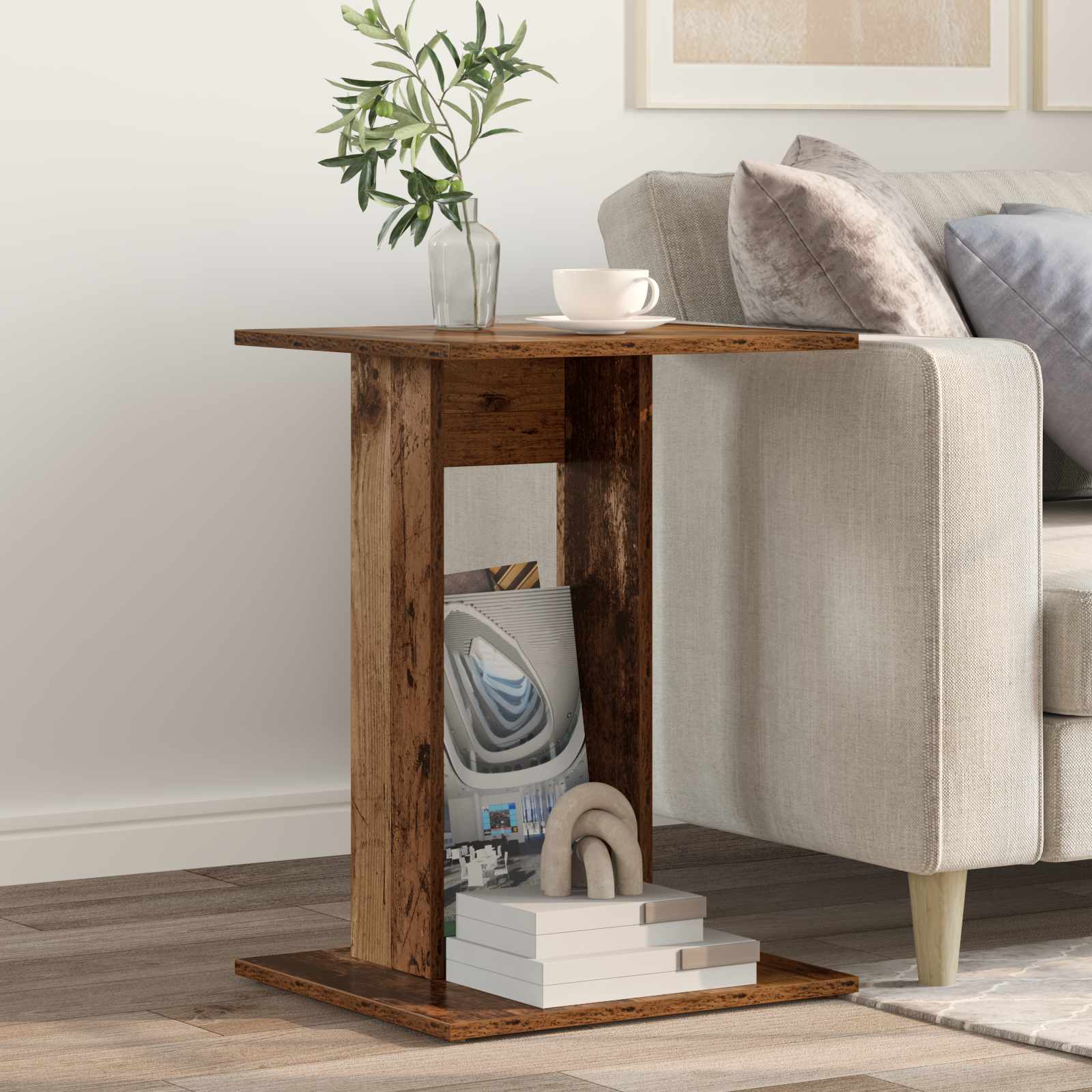 Tavolo laterale Legno vecchio 45 x 40 x 62,5 cm | homemem39
