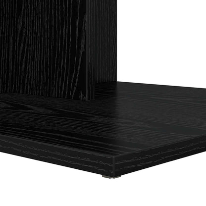 Tavolo laterale Rovere Nero 45 x 40 x 62,5 cm Legno multistrato | homemem39