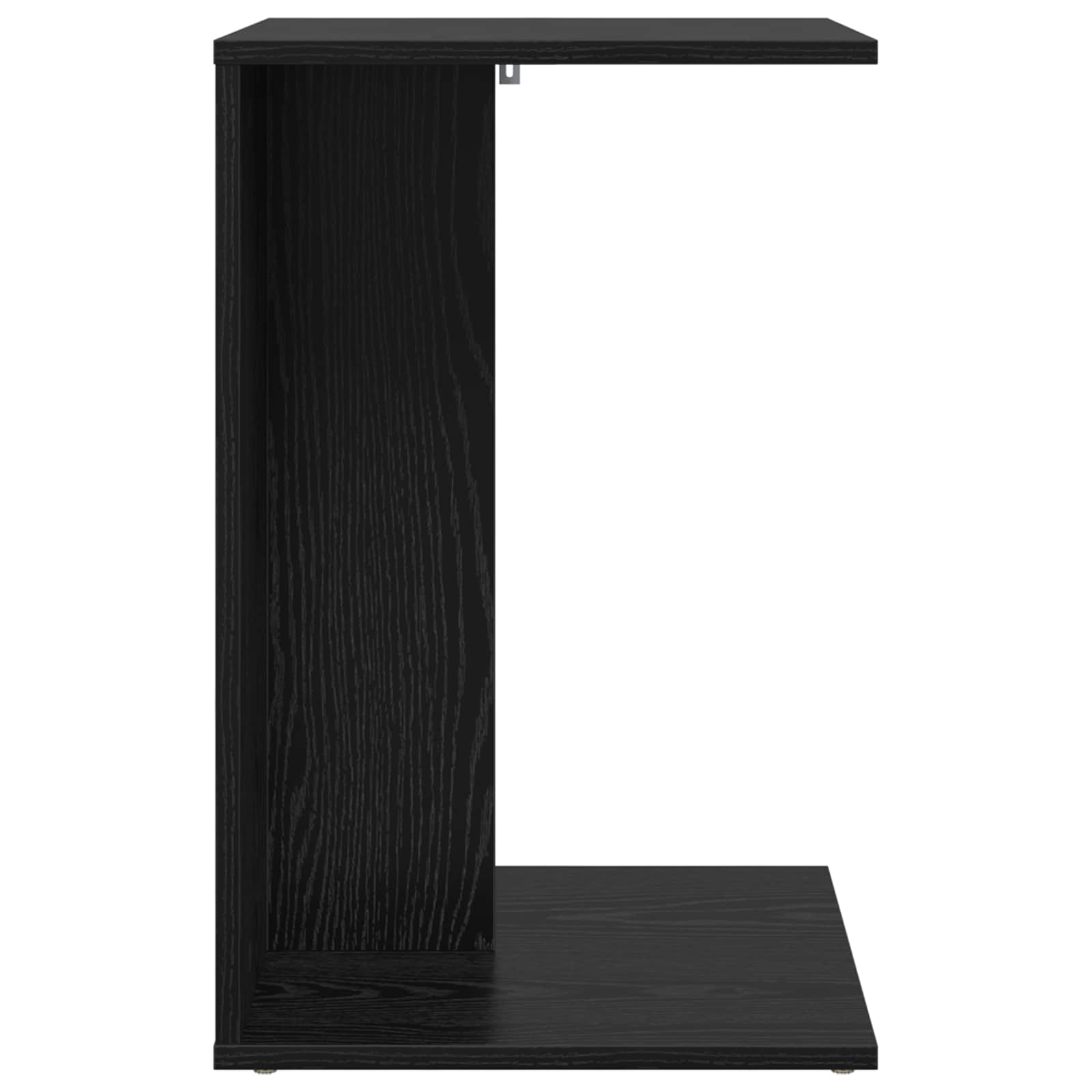 Tavolo laterale Rovere Nero 45 x 40 x 62,5 cm Legno multistrato | homemem39