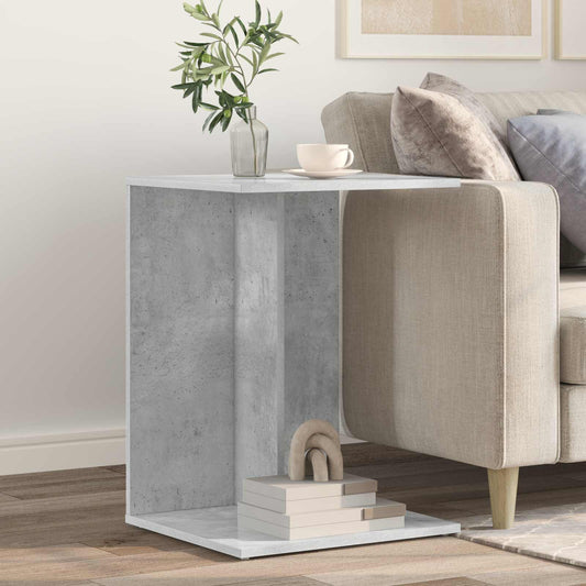 Tavolo laterale Grigio cemento 45 x 40 x 62,5 cm | homemem39