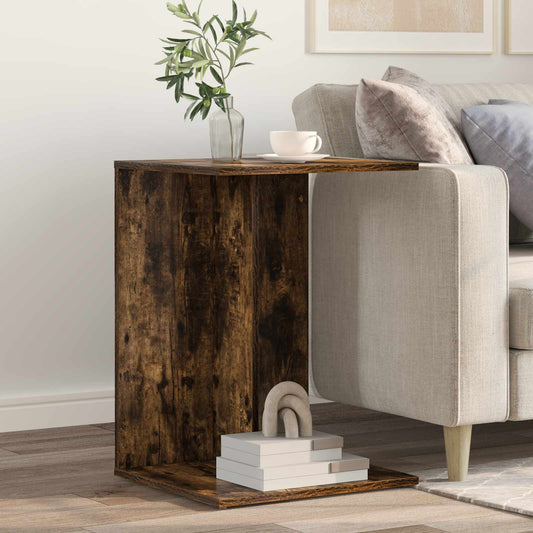 Tavolo laterale Rovere fumé 45 x 40 x 62,5 cm Legno multistrato | homemem39