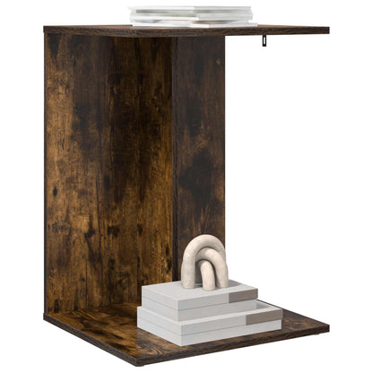 Tavolo laterale Rovere fumé 45 x 40 x 62,5 cm Legno multistrato | homemem39