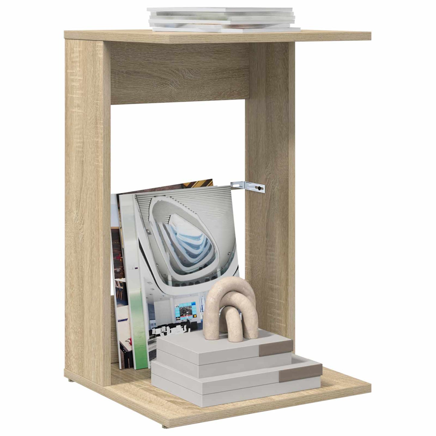 Tavolo laterale Rovere Sonoma 40 x 38 x 62,5 cm | homemem39