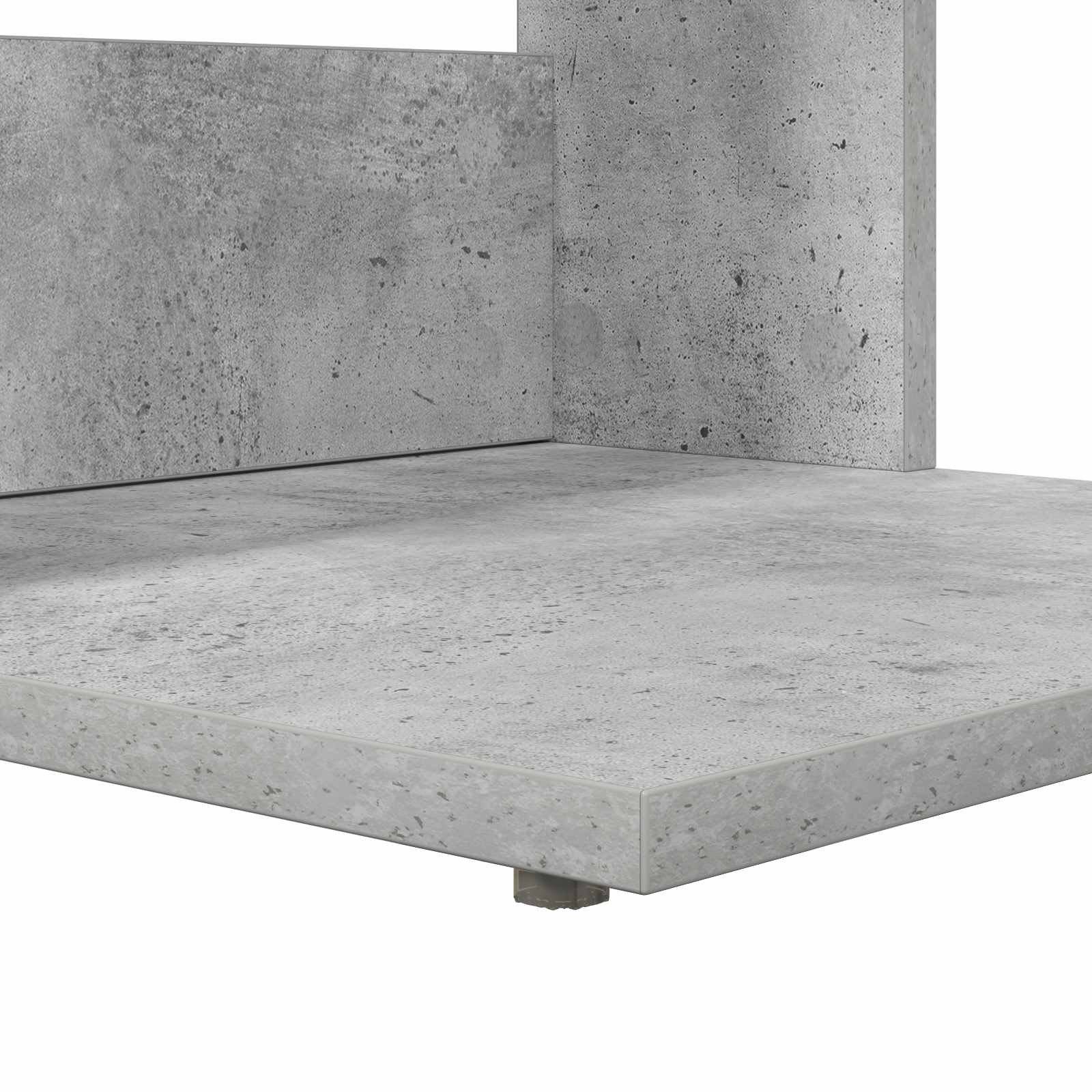 Tavolo laterale Grigio cemento 40 x 38 x 62,5 cm | homemem39