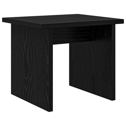 Mobile per scarpe 2 pcs Rovere Nero Legno multistrato