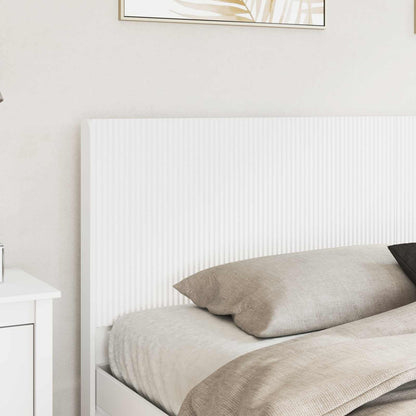 Struttura del letto con stoccaggio e testata Bianco | homemem39