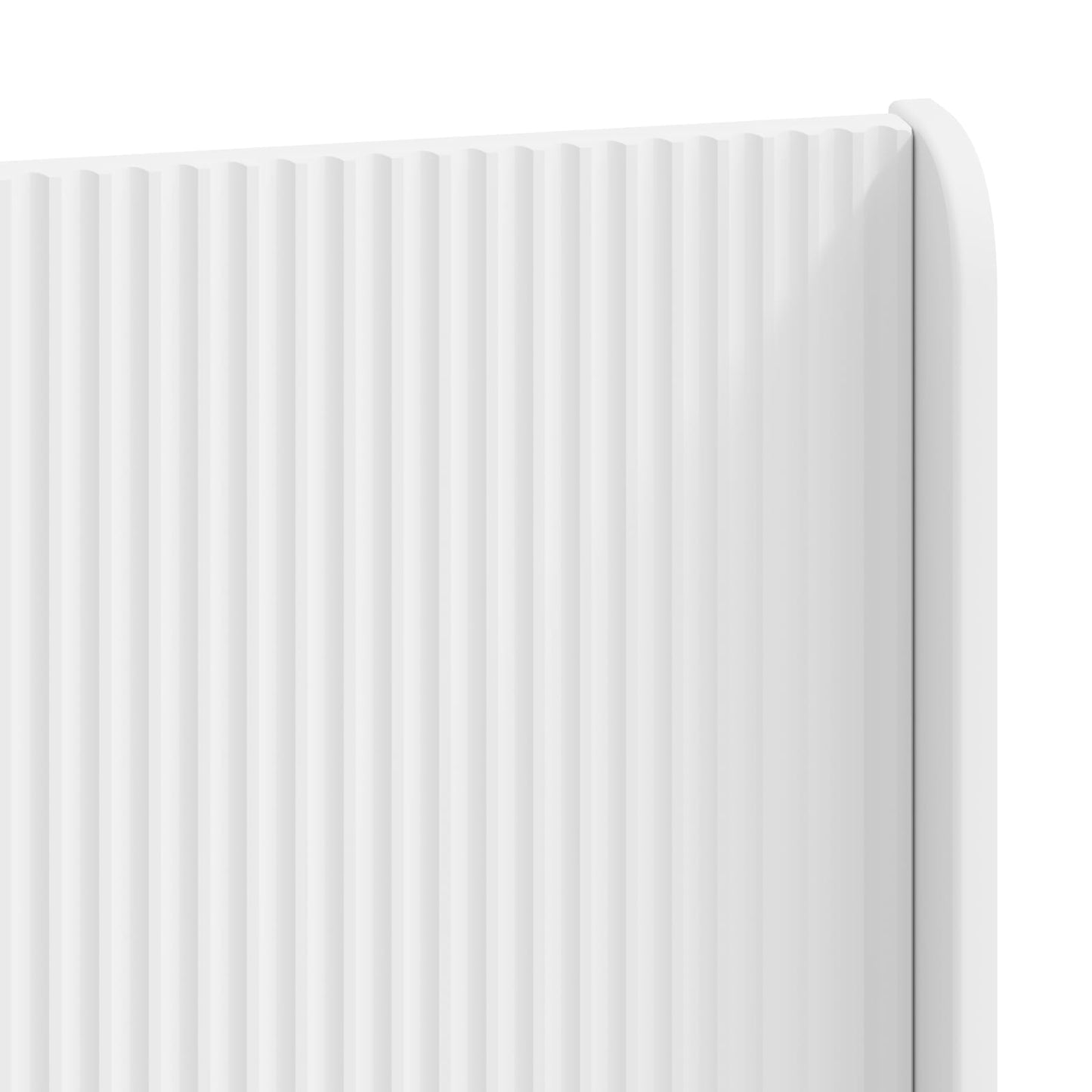 Struttura del letto con stoccaggio e testata Bianco 90 x 190 cm | homemem39