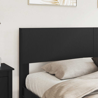 Struttura del letto con stoccaggio e testata 2 pz