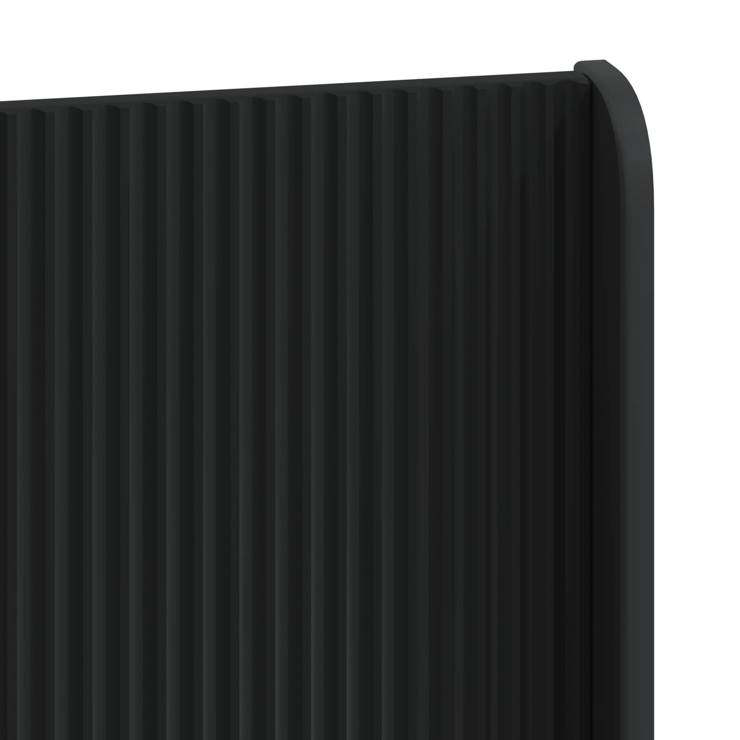 Struttura del letto con stoccaggio e testata Nero 140 x 200 cm | homemem39
