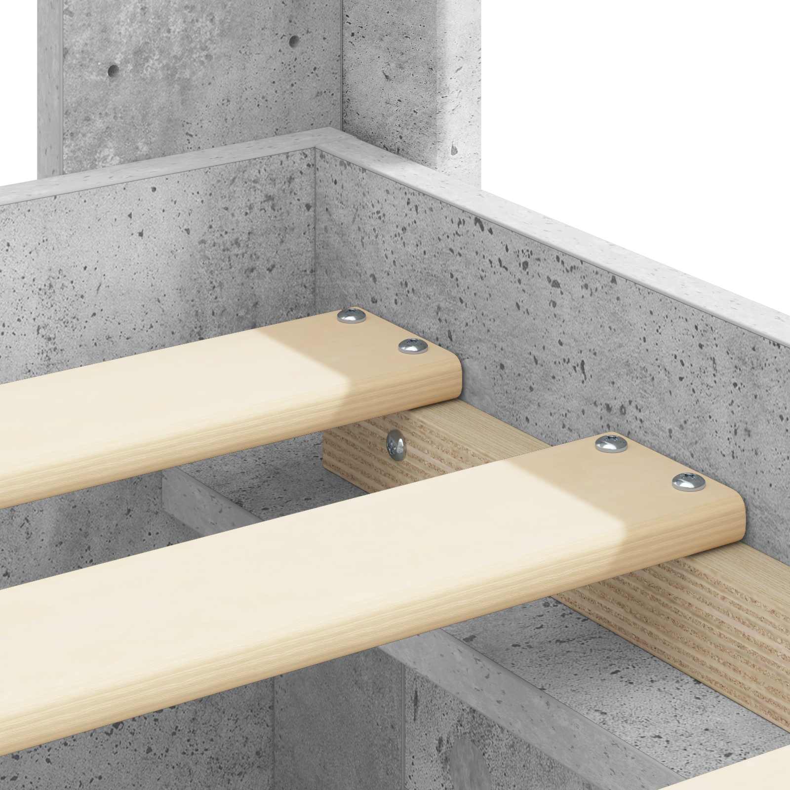 Struttura del letto con stoccaggio e testata 2 pz | homemem39
