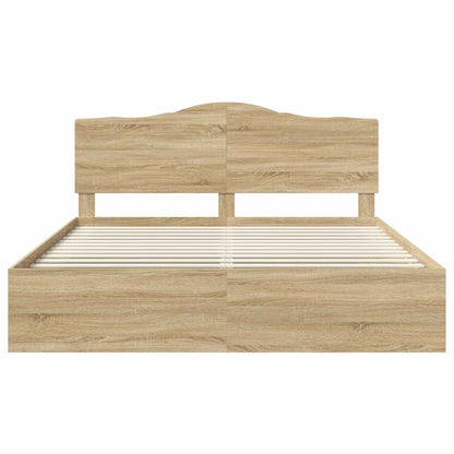 Struttura del letto Sonoma 200 x 200 cm Pino massello | homemem39