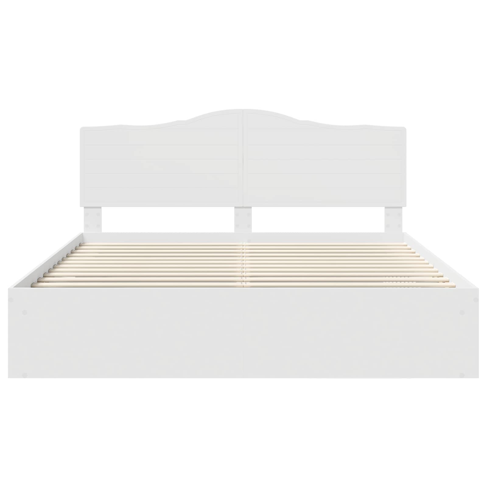 Struttura del letto Bianco 180 x 200 cm Pino massello | homemem39