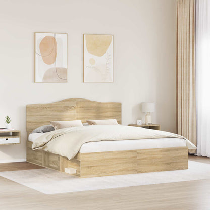 Struttura del letto Sonoma 180 x 200 cm Pino massello | homemem39