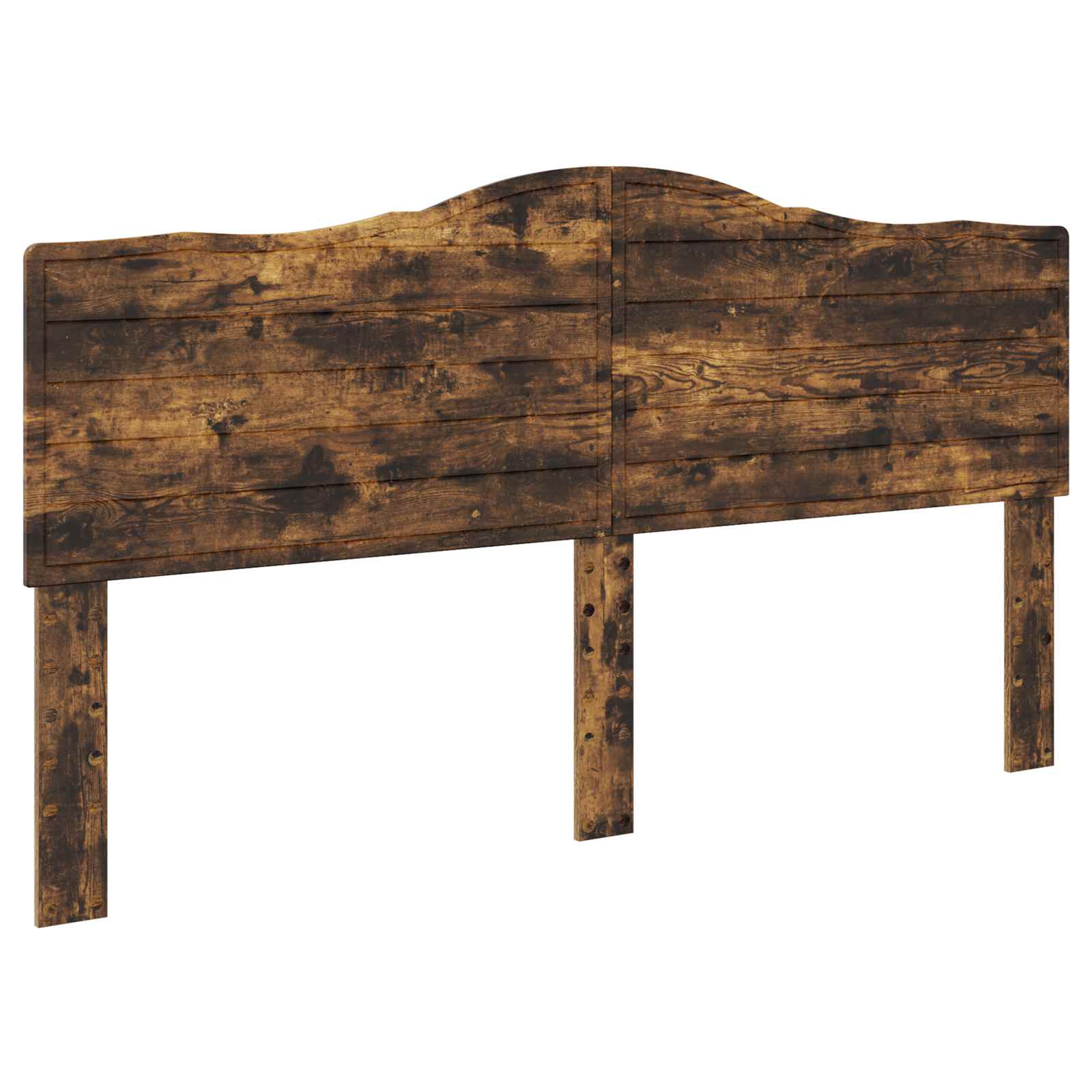 Struttura del letto Rovere fumé 180 x 200 cm Pino massello | homemem39
