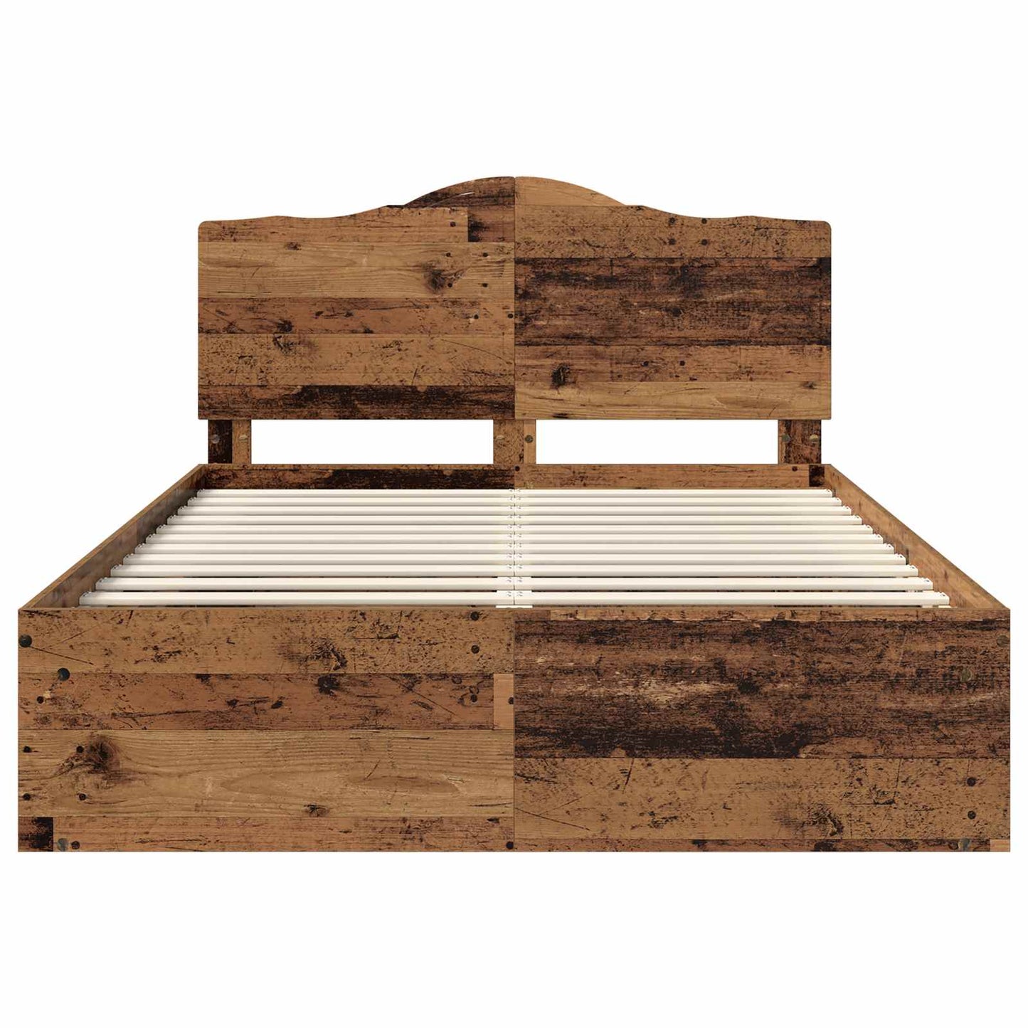 Struttura del letto Legno vecchio 150 x 200 cm Pino massello | homemem39