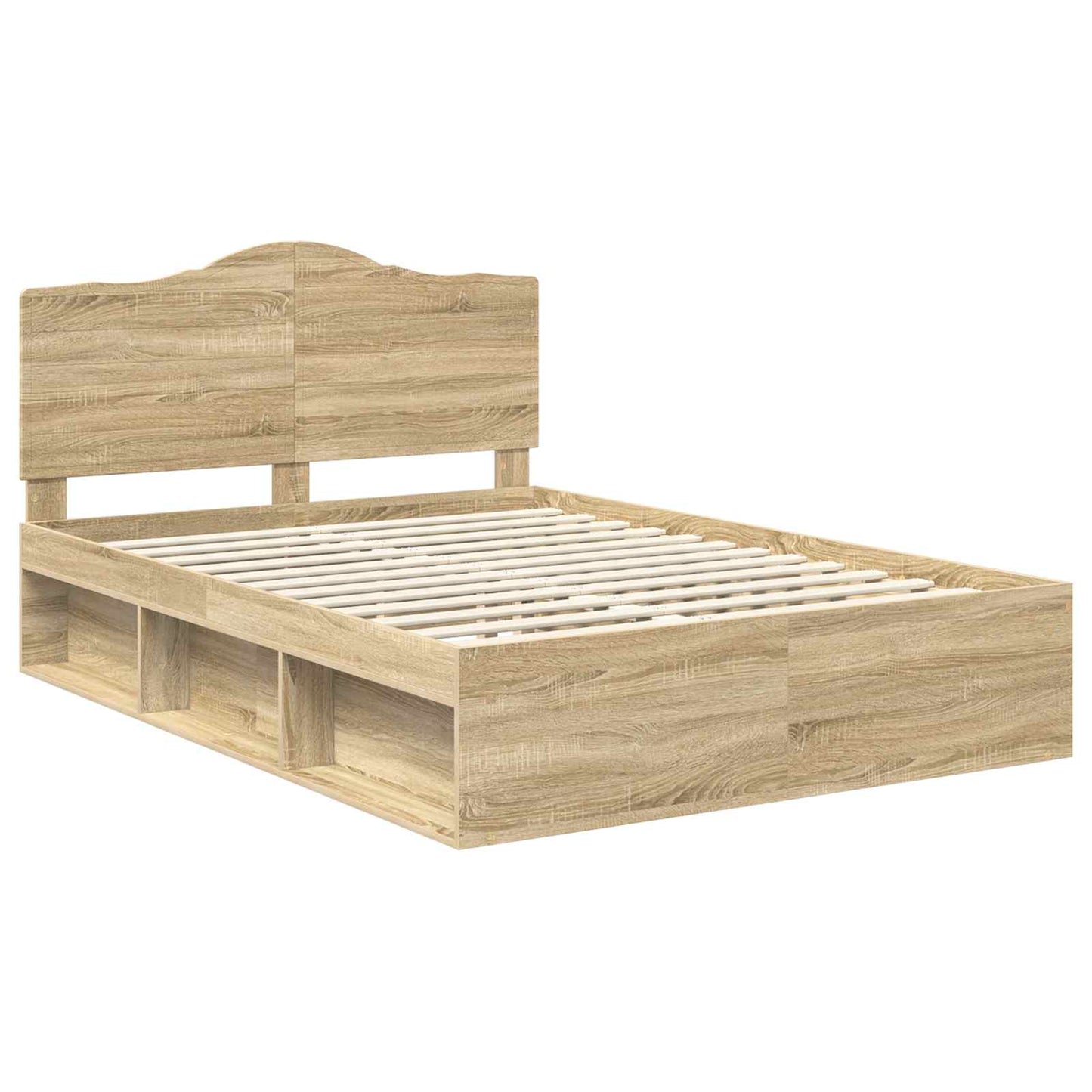 Struttura del letto Sonoma 140 x 190 cm Pino massello | homemem39