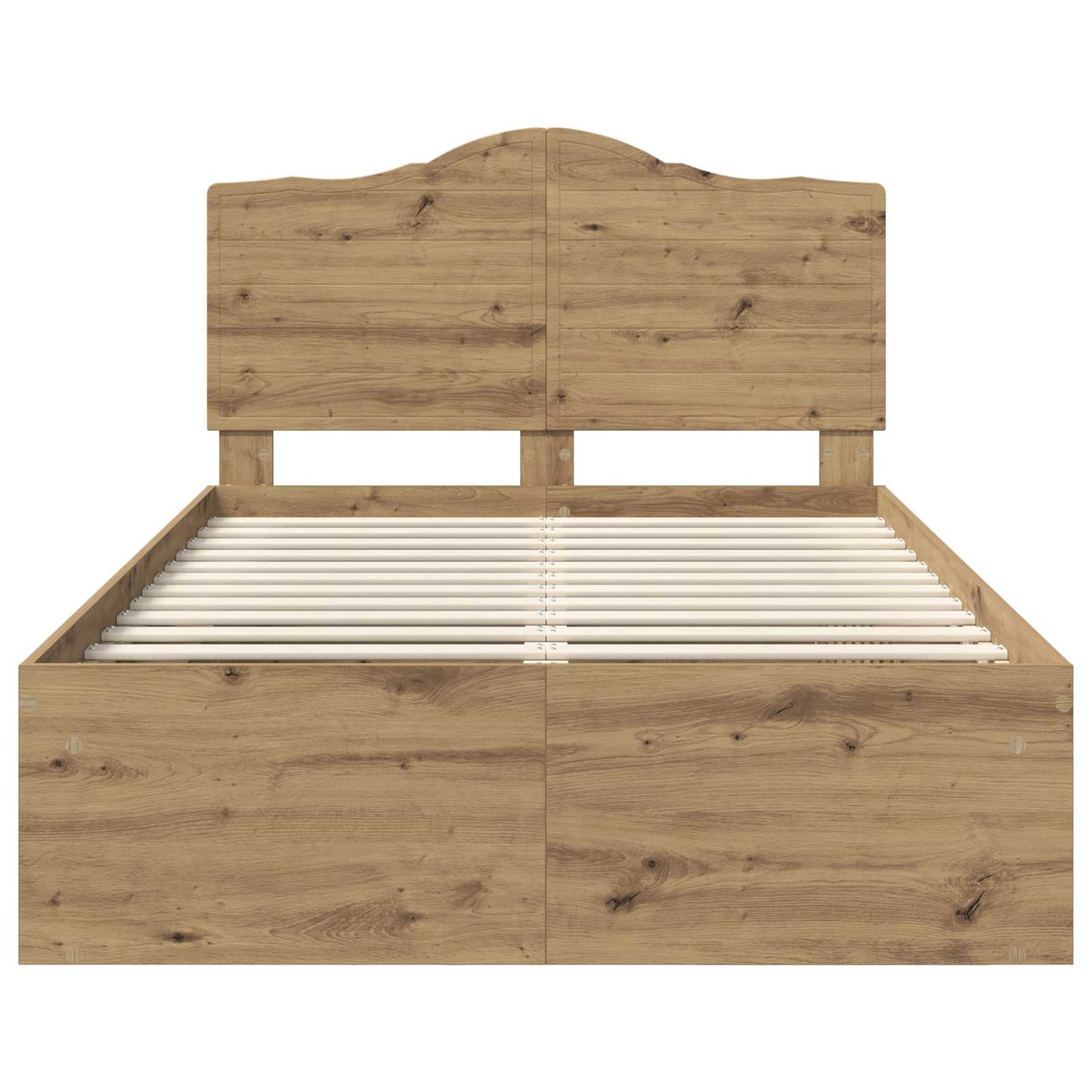 Struttura del letto Rovere Artigianale 120 x 200 cm | homemem39