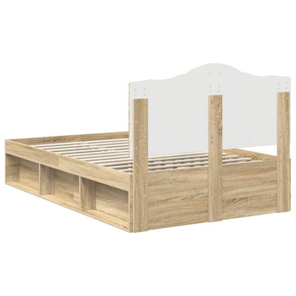 Struttura del letto Sonoma 120 x 190 cm Pino massello | homemem39